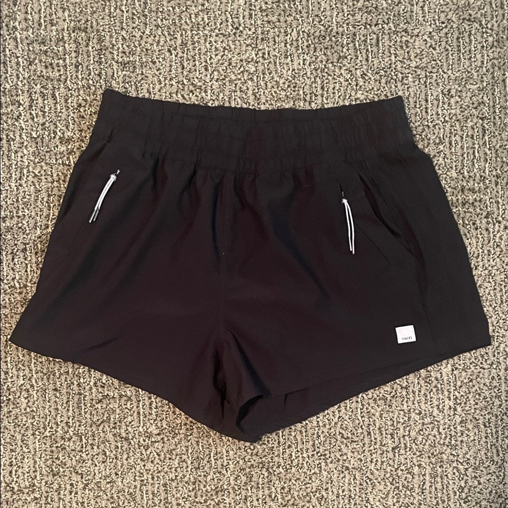 Vuori Women's Black Athletic Shorts